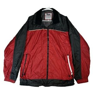 Viking Windigo Lightweight Zip Up Jacket Red/Black Woman's Size XL